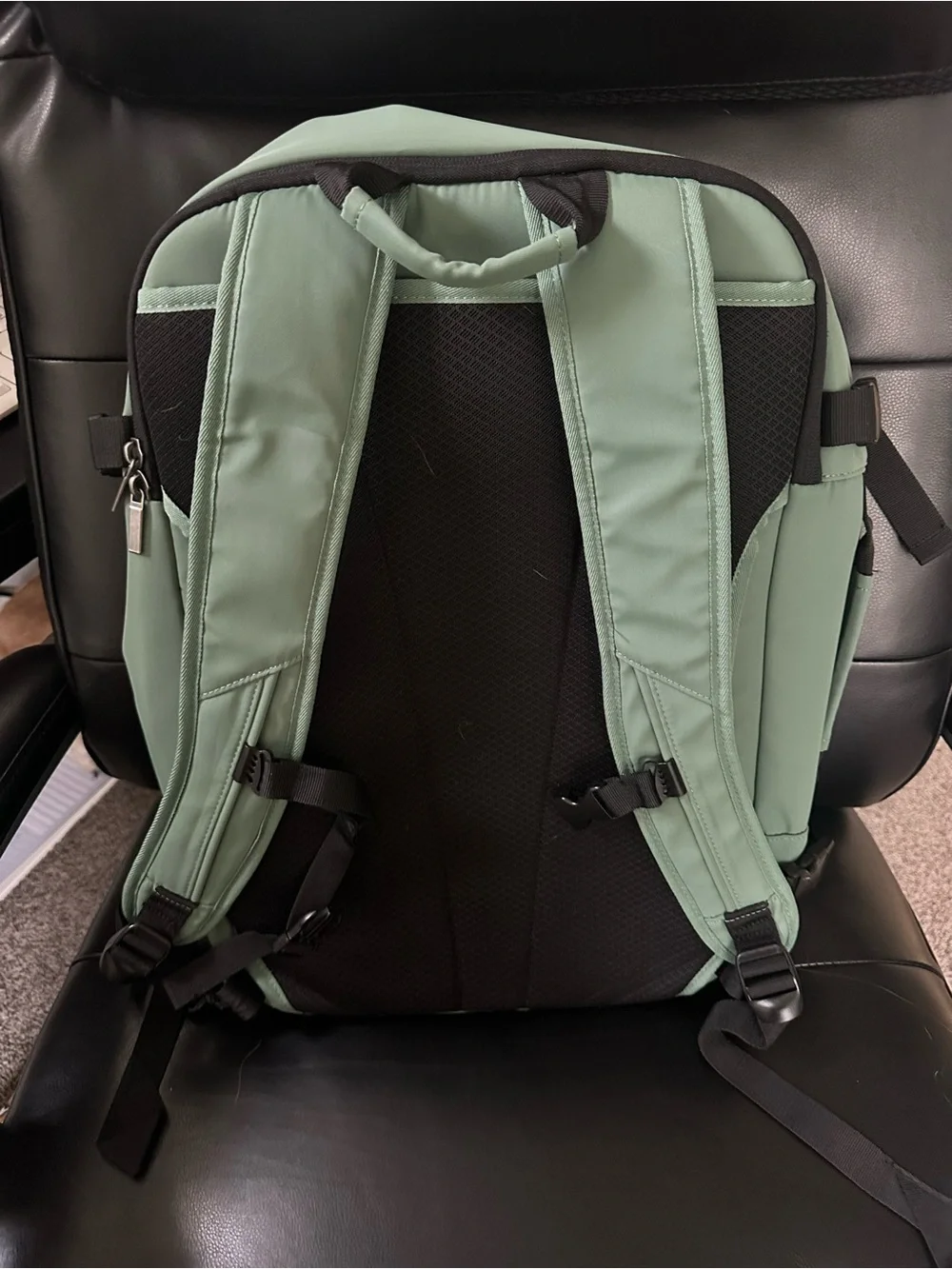 Open story travel backpack